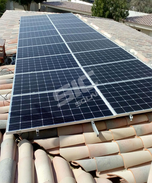 Tile roof solar mounting system