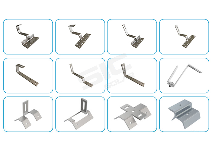 Various roof hooks