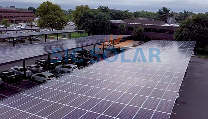Solar carport systems