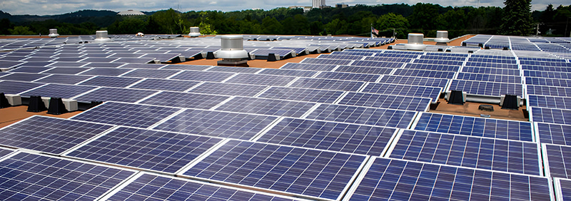 Solar panel mounting frame