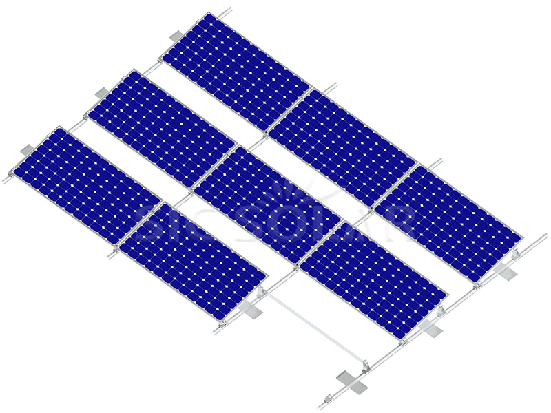 Flat Roof Ballasted Solar Racking