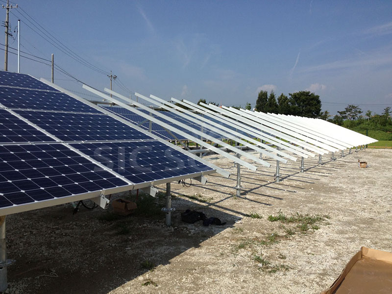 ground mount solar panel racking systems