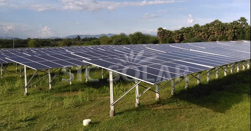 ground mounted solar panels design