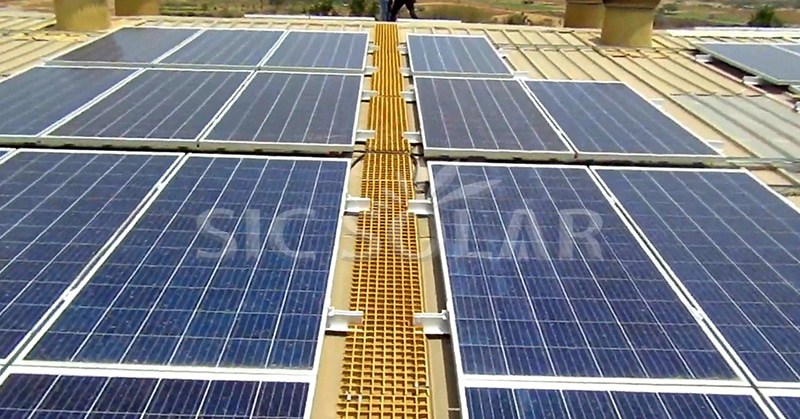 frp walkway solar