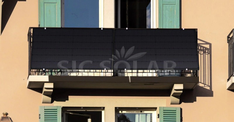 solar balcony mounting system