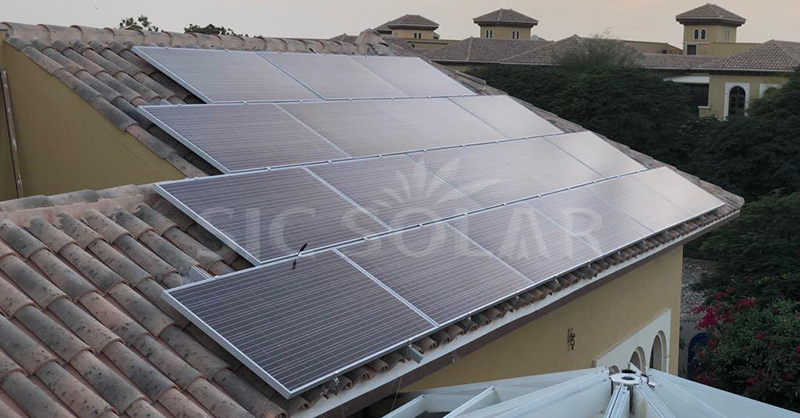 pitched roof solar mount