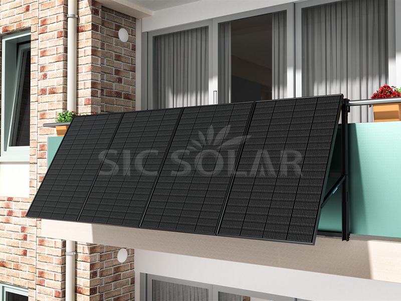 balcony solar panel bracket