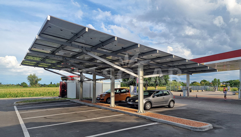 solar panel carports structure