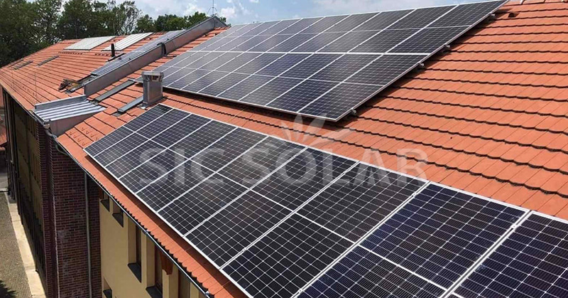 pitched roof solar mount