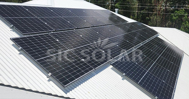 flat roof solar mounting system
