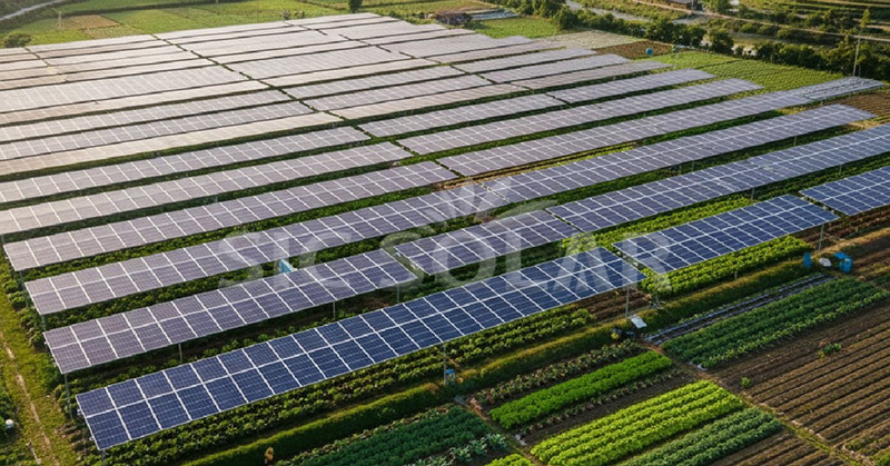 agricultural solar mounting systems