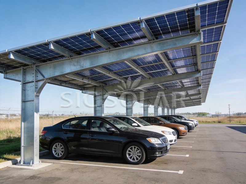 solar parking carport bracket