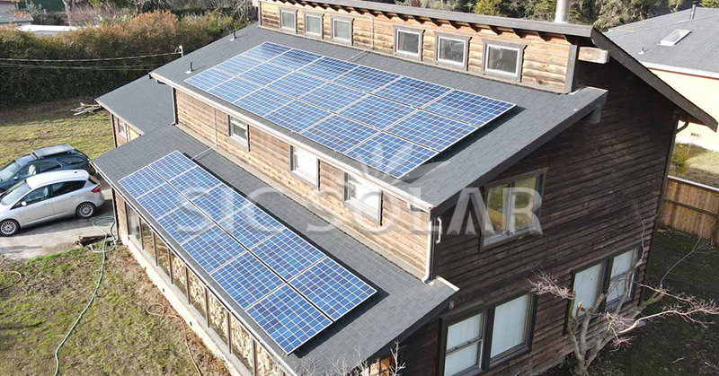 pitched roof solar mounting