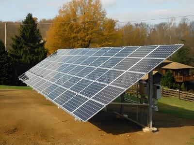 C Post Column Solar Ground Mounting Kit