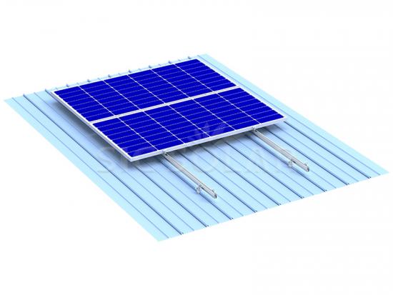 metal roof solar mounting rack
