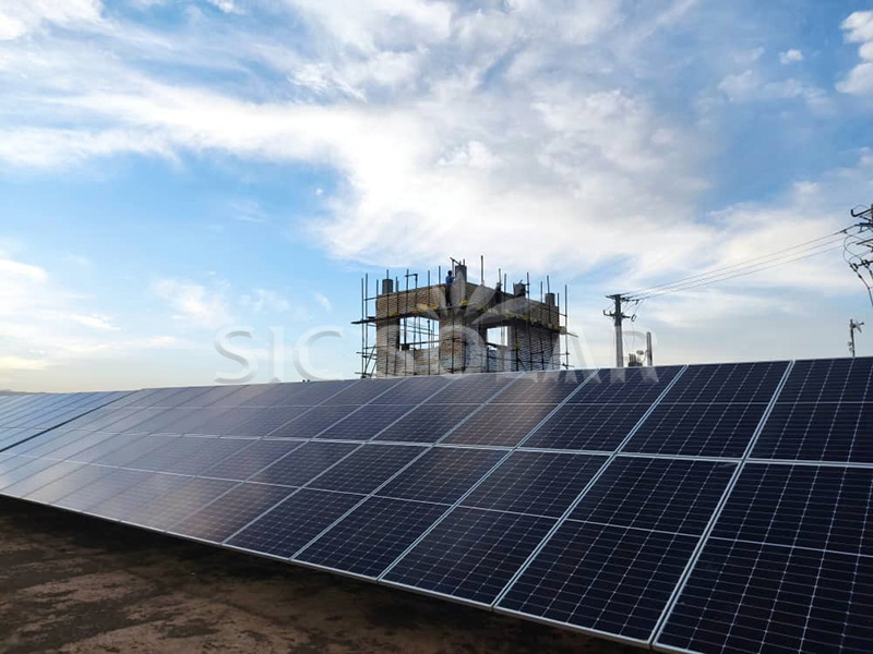 حامل أرضي من الفولاذ الكربوني بقدرة 7 ميجاوات في إيران