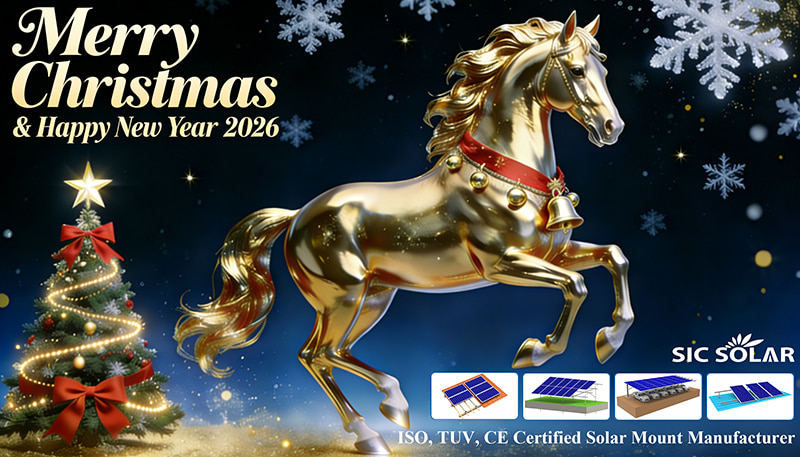 SIC Solar wishes you a Merry Christmas and a Happy New Year 2026