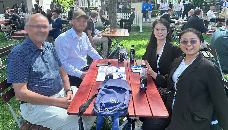 الاجتماع في إكسبو 2023 ميونيخ لمناقشة التعاون والآفاق المستقبلية