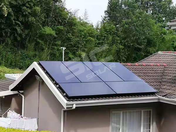 سلسلة من مشاريع أسقف القرميد | Sic-solar.com